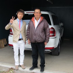 埼玉県川口市にお住まいのI社長に 新車 2012y メルセデスベンツ GL550 AMGワイドバージョン をご納車させて頂きました。