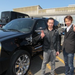 鳥取県鳥取市にお住まいのY社長に2008y キャデラック エスカレード 自社輸入実走行証明書付 ラグジュアリーコレクション をご納車させて頂きました。