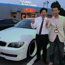 5台目のご購入有難うございます!! 東京都小平市にお住まいのH社長に BMW740i コンフォートPKG ALPINAバージョンをご納車させて頂きました。