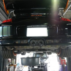 ポルシェ 911 GT3RS エンジンオイル交換!!