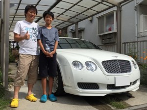 埼玉県のK社長に　ベントレー コンチネンタルGT　をご納車させて頂きました。  