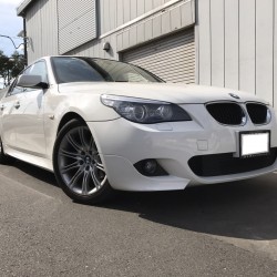 BMW　525i　ホイールカスタム！！