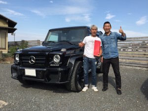 3台目のご購入有難うございます！　埼玉県のK社長に　メルセデスベンツ　G550　WALD BLACK BISON EDITIONをご納車させていただきました。