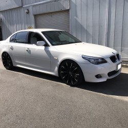 BMW　525i　ホイールカスタム！！