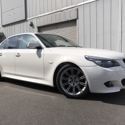 BMW　525i　ホイールカスタム！！