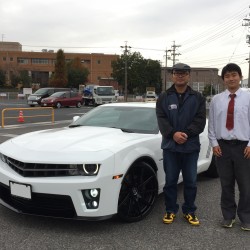 愛知県のK様に　シボレー　カマロ　SS RS　ZL1仕様　をご納車させていただきました。