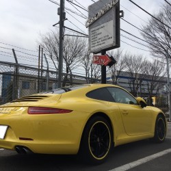 Porsche ９１１ カレラ！360度ドラレコ取り付け！