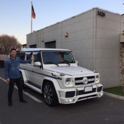 2台目のご購入有難う御座います！　東京都のS社長にメルセデスベンツ　AMG　G55　A.R.T　Strertlineをご納車させていただきました。