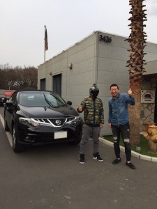 東京都のW様に　US　NISSAN　ムラーノ　クロスカブリオレをご納車させていただきました。