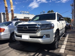 埼玉県のＭ社長に　新車　ランドクルーザー　特別仕様車　 ZX“G-FRONTIER”をご納車させて頂きました。