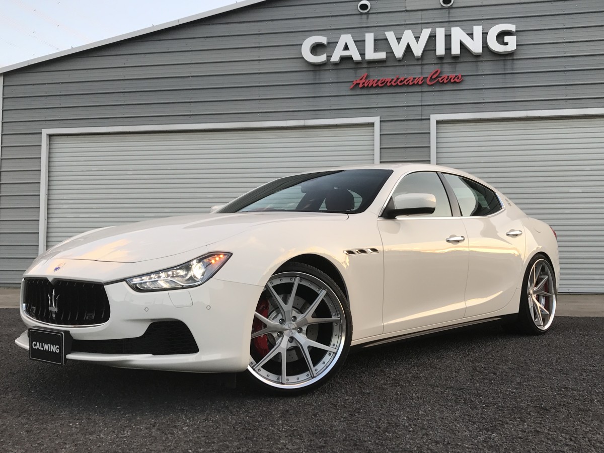 マセラティ ギブリ Maserati Ghibli ハイパーフォージド パワークラフト レーシング カスタム Calwing キャルウイング