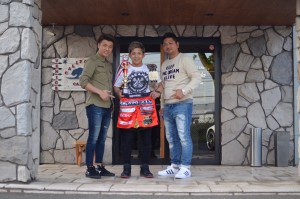 ＲＩＺＩＮ　勝利の伊藤盛一郎選手が勝利報告にお越しくださいました