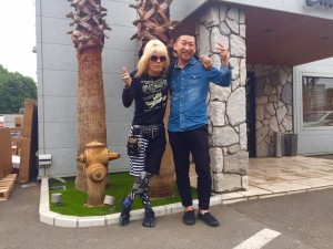 伝説のバンド　ZIGGY　ボーカルの森重樹一さんが遊びに来てくださいました