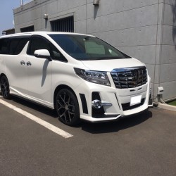 東京都のO様に新車アルファード　エグゼクティブラウンジ　WALDをご納車させて頂きました。