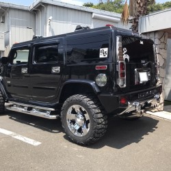 HUMMER H2 ＫＭＣホイール交換！！