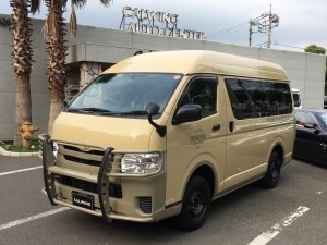 地元所沢のインテリアコーディネーターY社長に新車レジアスエースをご納車させていただきました。