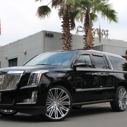 CADILLAC ESCALADE ESV E&G社製 クラッシックメッシュグリルキット NEXTNATIONホイール MGPキャリパーカバーカスタム！！