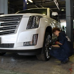 CADILLAC ESCALADE ESV NEXTNATIONホイールカスタム!!