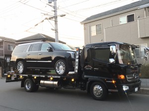 埼玉県のO社長に新車　キャデラック　エスカレード　プラチナムESVをご納車させて頂きました。