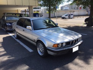 1990ｙ　BMW 735i E３２ フルレストア アヴァンギャルド ＡＶＡＮＧＡＲＤＥ　ホイール　カスタム