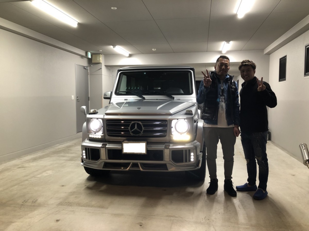 2台目のご購入有難う御座います！神奈川県のＮ社長にメルセデスベンツG550　WALDをご納車させて頂きました！