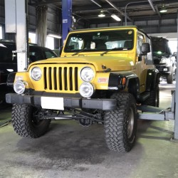 JEEP TJ　ラングラー　マグナフロー　マフラー交換！