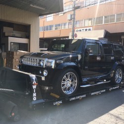 奈良県のＴ社長に　ハマーＨ2　スーパーチャージド　フルカスタムリムジンインテリアをご納車させていただきました！