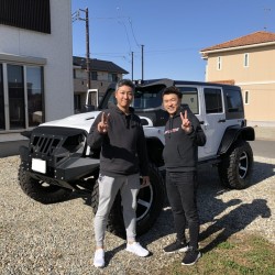 栃木県のＴ社長に LA BAD WRANGLER ラングラー アンリミテッド フルカスタムをご納車させて頂きました！