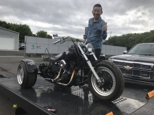 岐阜県のK社様にハーレー　トライク　ナイトトレインをご納車させていただきました！