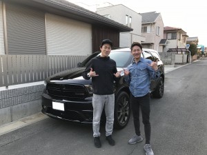 千葉県のK様に新車 ダッジ デュランゴ RTをご納車させて頂きました。