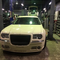 ３００C　ショック　車高調　マフラー　移植