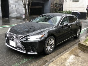 東京都のO社長にレクサス　LS500　エクスクルーシブご納車させて頂きました！