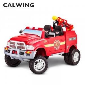 子供 キッズ ベビー おもちゃ トイ 電動乗用 ダッジ ファイヤートラック ラムピックアップ3500 12V
