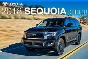 新車カタログに　2018年　USトヨタ　セコイア　を更新致しました