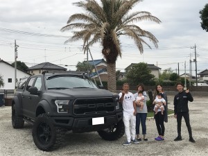 埼玉県のK社長様にフォード F-150 ラプター フルカスタム スーパーラプターをご納車させて頂きました。