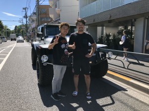 東京都のT様にジープ ラングラー アンリミテッド LA BAD WRANGLERをご納車させて頂きました。