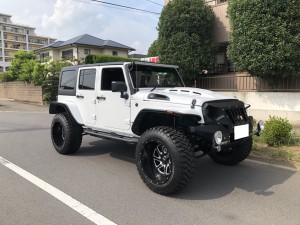 茨城県のH社長様に ジープ ラングラー アンリミテッド LA BAD WRANGLERをご納車させていただきました。