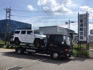 三重県のG社長様に ハマー H2 フルカスタムをご納車させていただきました。