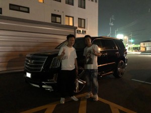 香川県のT医院長様に新車キャデラック エスカレード ネクストネイションコンプリートモデルをご納車させて頂きました。