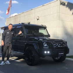 千葉県のA社長に　メルセデスベンツ　G550　カリフォルニアマッドスターをご納車させていただきました！