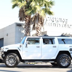 ハマー HUMMER H2 カリフォルニアマッドスター CALIFORNIA MUDSTAR TIS カスタム