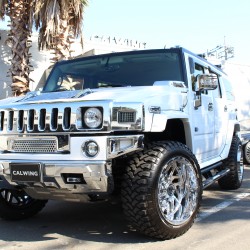 ハマー HUMMER H2 カリフォルニアマッドスター CALIFORNIA MUDSTAR TIS カスタム