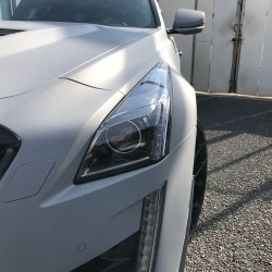 キャデラック CTS-V マッドグレーフルラッピング フォージアート カスタム