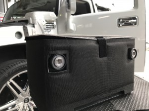 ハマー H2 バッテリー デイライト 整備 カスタム