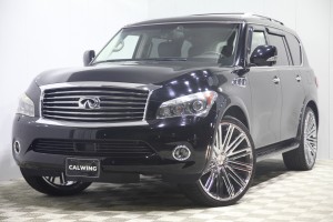 インフィニティ QX56 フルオプション　NEXTNATION26インチ　新車並行　1オーナー　