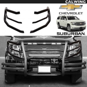 フロントバンパープッシュバーガード WESTIN/ウエスティン | ポリスインターセプター CHEVROLET/シボレー TAHOE/タホ SUBURBAN/サバーバン ’15~’19y 【アメ車パーツ】