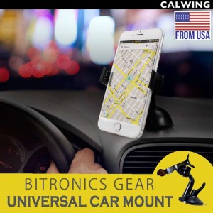 ユニバーサル カーマウント スマホホルダー 車載ホルダー スマホスタンド ブラック | アイフォーン アンドロイド iPhone Android Samsung Galaxy含むほぼ全てのスマートフォンに対応【携帯ホルダー】