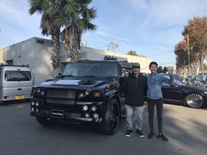 長野県のA様にハマー H2 NEXTNATIONフルカスタムをご納車させて頂きました。