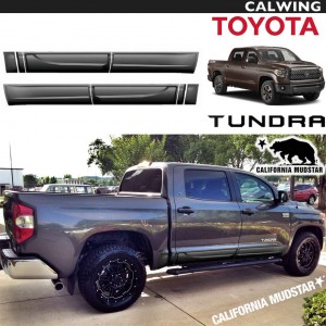 【カリフォルニアマッドスター/CALIFORNIA MUDSTAR★】 ボディサイドトリムセット | TOYOTA/トヨタ TUNDRA/タンドラ '14y~'18y 【逆輸入車パーツ】