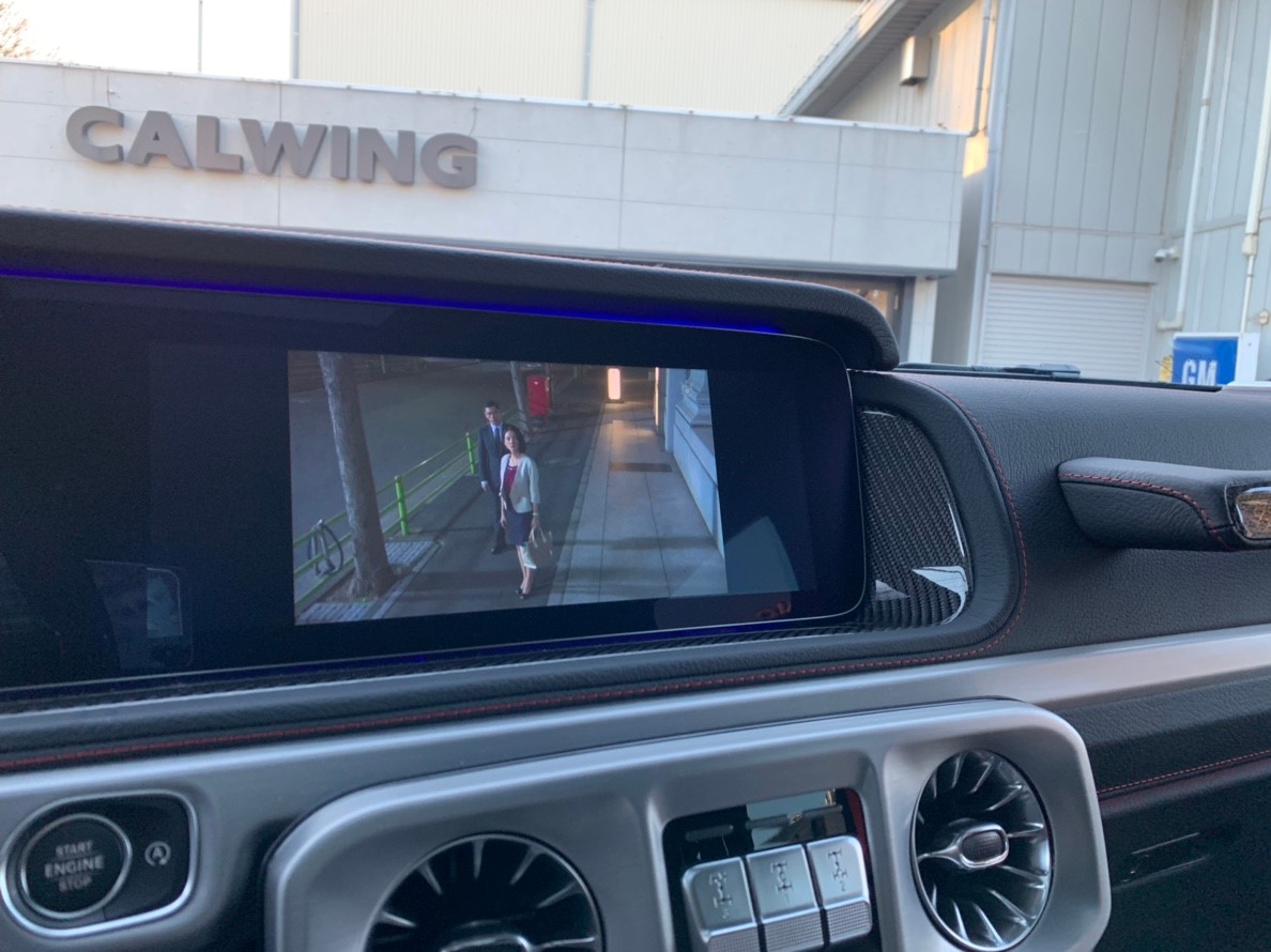 メルセデス・ベンツ W464 新型 G550＆G63 TVキャンセラー取付